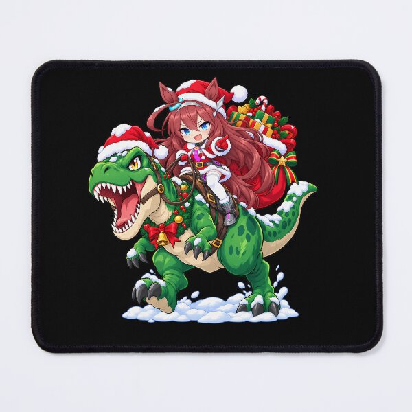 Item preview, Mihono Bourbon Uma Musume Christmas Trex Riding designed and sold by mildaclairmo.