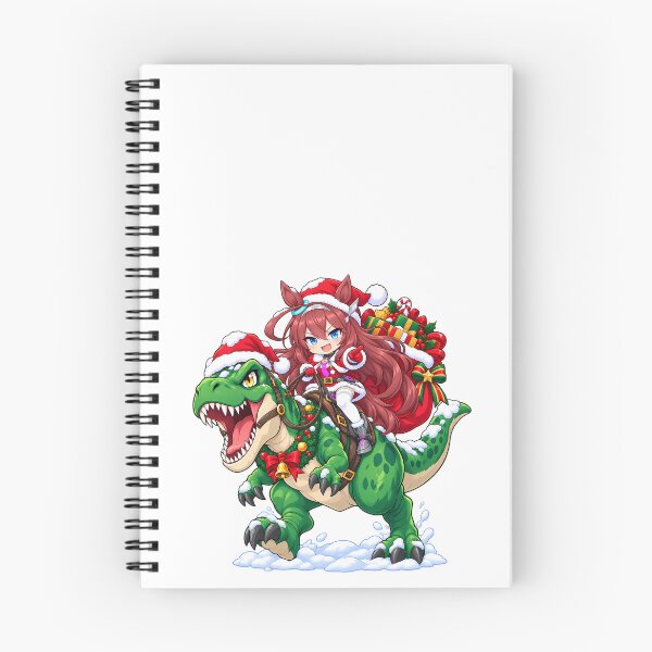 Item preview, Mihono Bourbon Uma Musume Christmas Trex Riding designed and sold by mildaclairmo.
