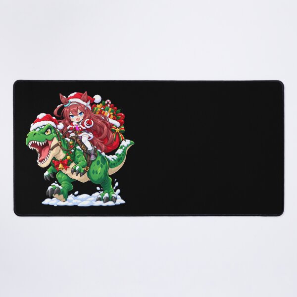 Item preview, Mihono Bourbon Uma Musume Christmas Trex Riding designed and sold by mildaclairmo.