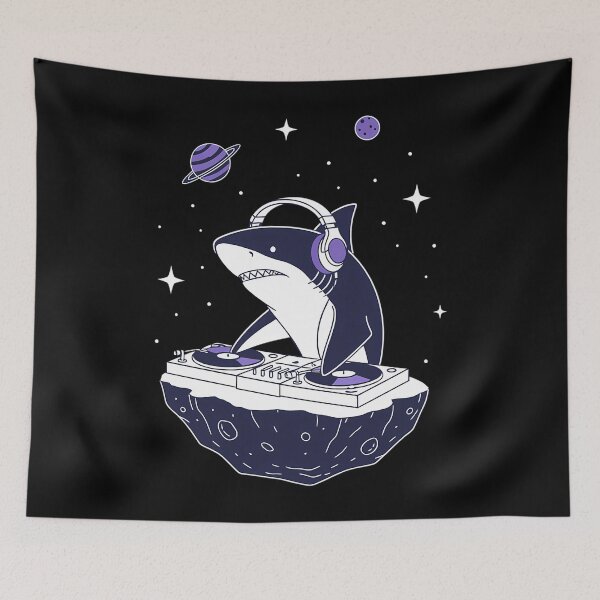 Item preview, Dj Space Shark designed and sold by TondaDasilva.