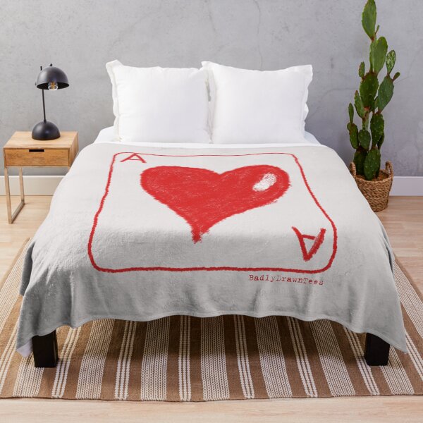 Item preview, Ace of Hearts Badly Drawn designed and sold by hitNmiss.