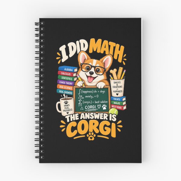 Item preview, I Did Math The Answer Is Corgi .. Funny Math Dog designed and sold by Ridaelb.