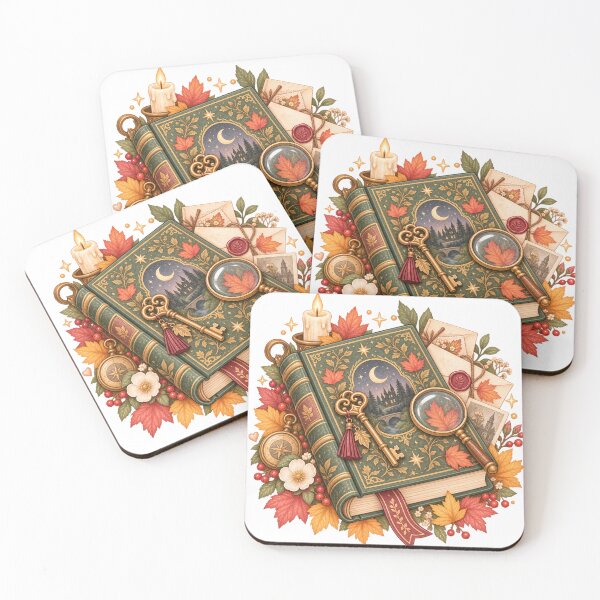 Item preview, Enchanted Autumn Book with Key designed and sold by divifillius.