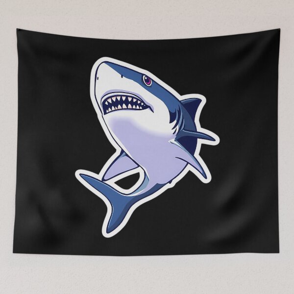 Item preview, Transparent Great White Shark  designed and sold by TondaDasilva.