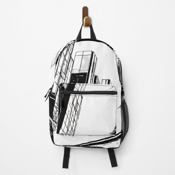 Item preview, Urban Pigeon City Skyline – Minimalist Bird & Modern Architecture Line Art designed and sold by PixPixari.