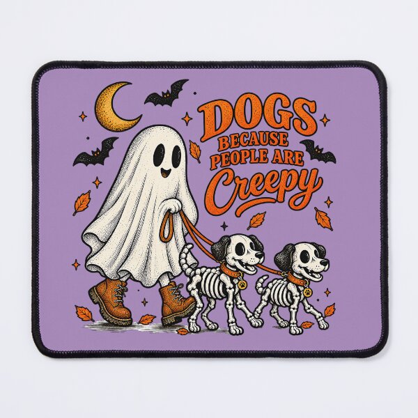 Item preview, DOGS  Because People are Creepy designed and sold by A Texas Belle Designs.