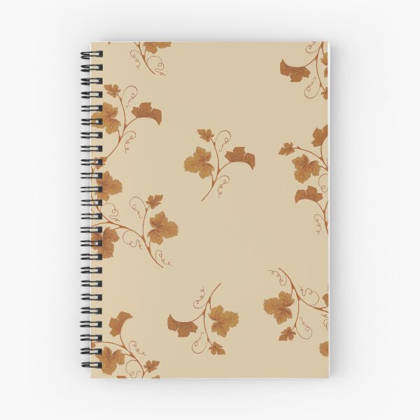 Item preview, Brown Botanical Vine Autumn Cozy on Warm Beige Background designed and sold by somecallmeninastudio .