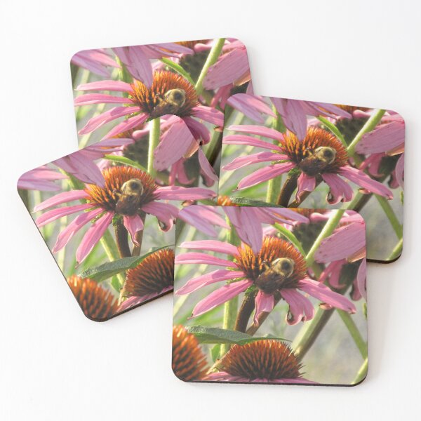 Item preview, Flower with a Bumble Bee designed and sold by TurtlesPhotoCo.
