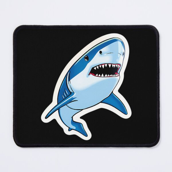 Item preview, Realistic 3D Great White Shark Dome Sticker designed and sold by TondaDasilva.