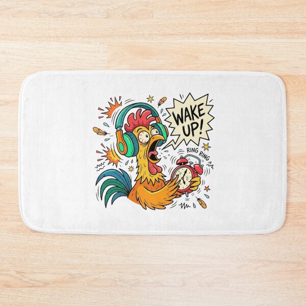 Item preview, Funny Rooster Alarm Clock Wake Up Meme designed and sold by jeshands.