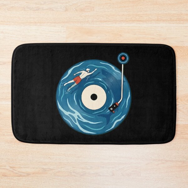 Item preview, Lost In The Deep Groove  Vinyl Ocean Surreal Illustration designed and sold by TondaDasilva.
