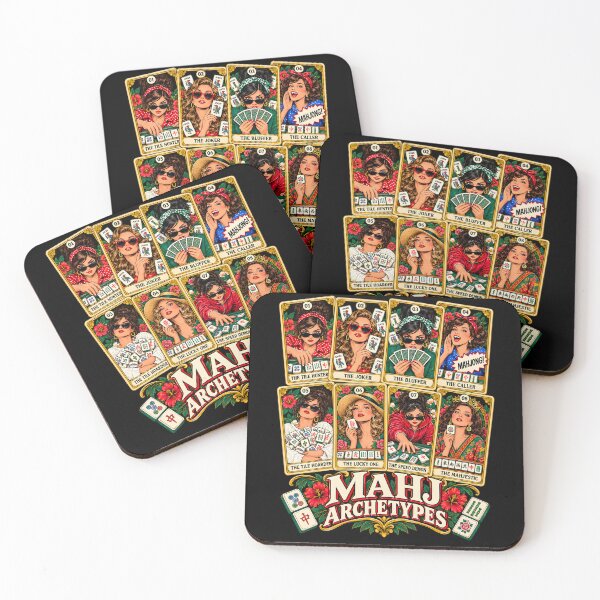Item preview, Mahjongg Archetypes Shirt | Funny American Mahjong Player Game Night Gift designed and sold by WearVerse440.