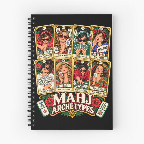 Item preview, Mahjongg Archetypes Shirt | Funny American Mahjong Player Game Night Gift designed and sold by WearVerse440.