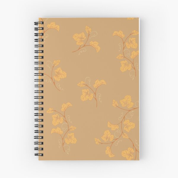 Item preview, Golden Botanical Vine Autumn Cozy on Caramel Background designed and sold by somecallmeninastudio .