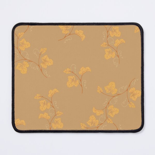 Item preview, Golden Botanical Vine Autumn Cozy on Caramel Background designed and sold by somecallmeninastudio .