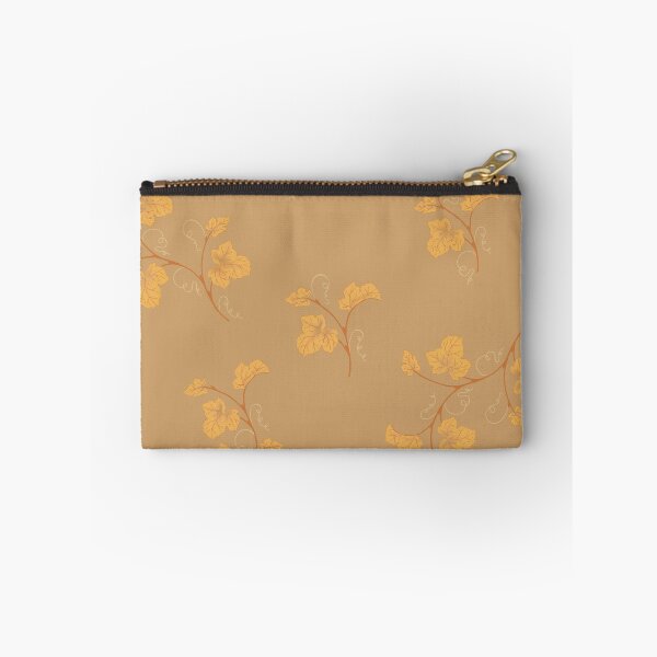 Item preview, Golden Botanical Vine Autumn Cozy on Caramel Background designed and sold by somecallmeninastudio .