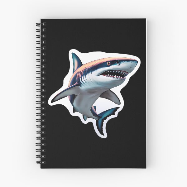Item preview, Realistic Shark Sticker - Bold Ocean Predator Design For Shark Lovers designed and sold by TondaDasilva.