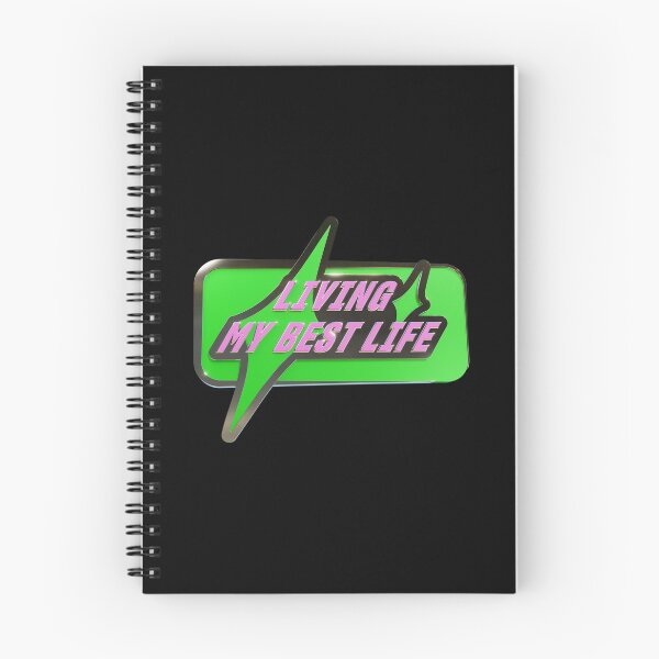 Item preview, Living My Best Life Retro Y2K Decal designed and sold by Side By Side Studio.