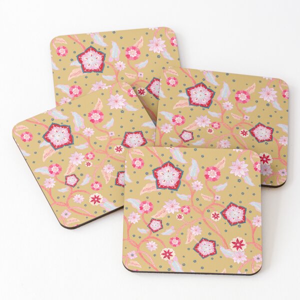 Item preview, Golden Botanical Rhapsody – Honey Gold designed and sold by Piret Victoria Ribas.