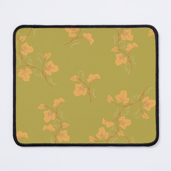 Item preview, Golden Botanical Vine Autumn Cozy on Sage Green Background designed and sold by somecallmeninastudio .