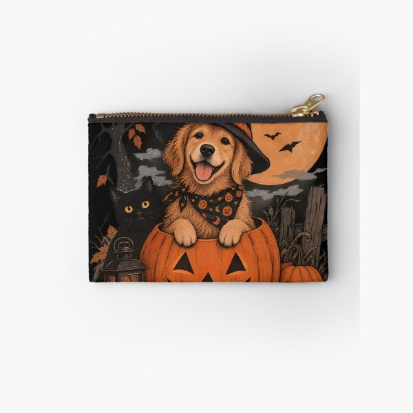 Item preview, Halloween Golden Retriever designed and sold by Petsthetic.