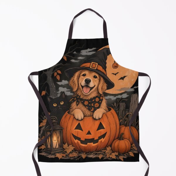 Item preview, Halloween Golden Retriever designed and sold by Petsthetic.