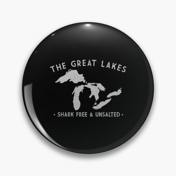 Item preview, Great Lakes Shark Free And Unsalted Vintage Tee designed and sold by TondaDasilva.