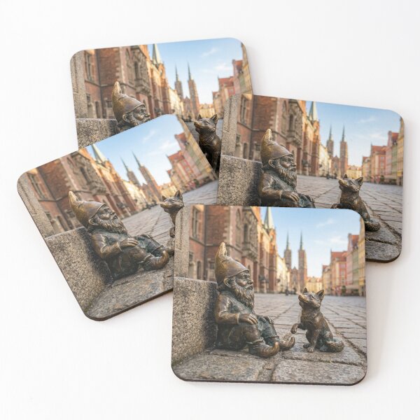 Item preview, Fox Gnome Art Print – Fox Lover Gift, Poland Travel Decor designed and sold by Purrfecta.