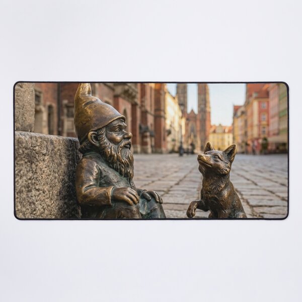 Item preview, Fox Gnome Art Print – Fox Lover Gift, Poland Travel Decor designed and sold by Purrfecta.