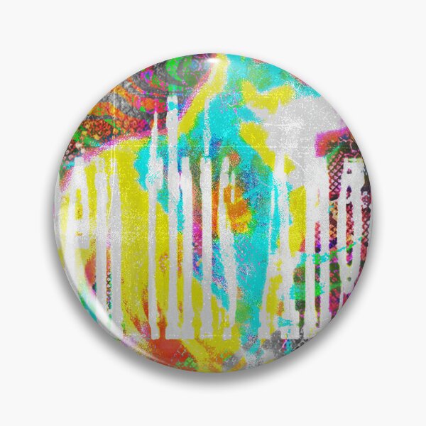 Item preview, SEEN THIS ANGEL? – Psychedelic Cat Artwork | Colorful Experimental Graphic Art | Maximalist Print designed and sold by angelinarfl.