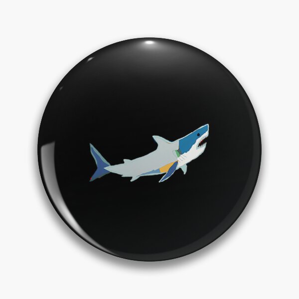 Item preview, Shark Sticker — Abstract Ocean Art designed and sold by TondaDasilva.