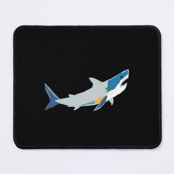 Item preview, Shark Sticker — Abstract Ocean Art designed and sold by TondaDasilva.