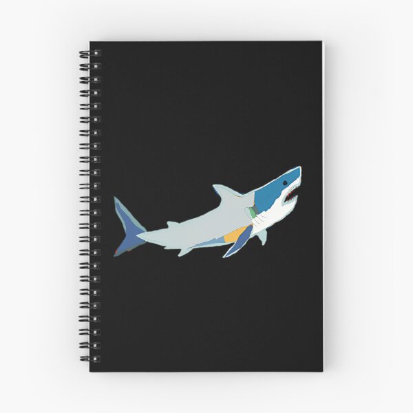Item preview, Shark Sticker — Abstract Ocean Art designed and sold by TondaDasilva.