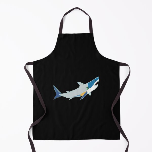 Item preview, Shark Sticker — Abstract Ocean Art designed and sold by TondaDasilva.
