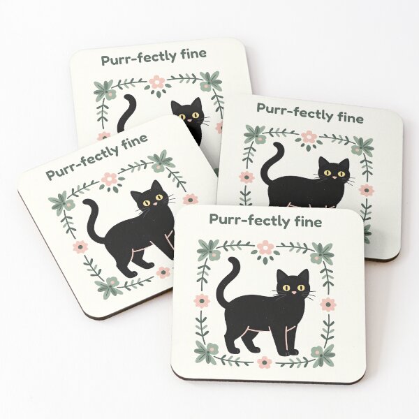 Item preview, Purr-fectly Fine Cat Art designed and sold by John-NW-Shop.