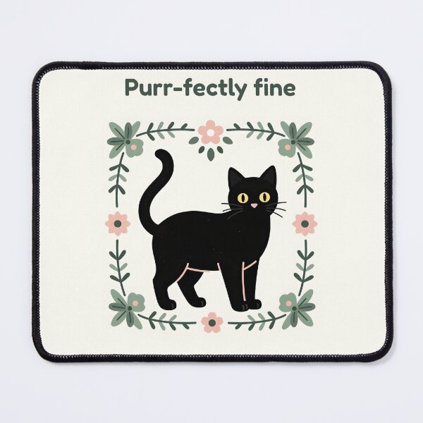 Item preview, Purr-fectly Fine Cat Art designed and sold by John-NW-Shop.