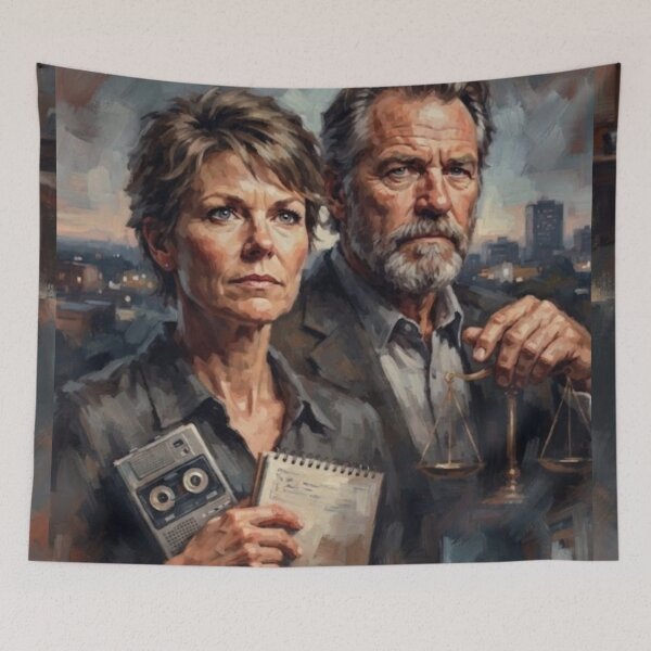 Item preview, Mind Over Murder Fine Art Tribute designed and sold by Art's Diner.