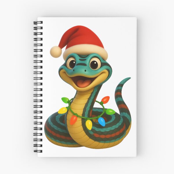 Item preview, San Francisco Garter Snake Christmas designed and sold by Sillytoe.