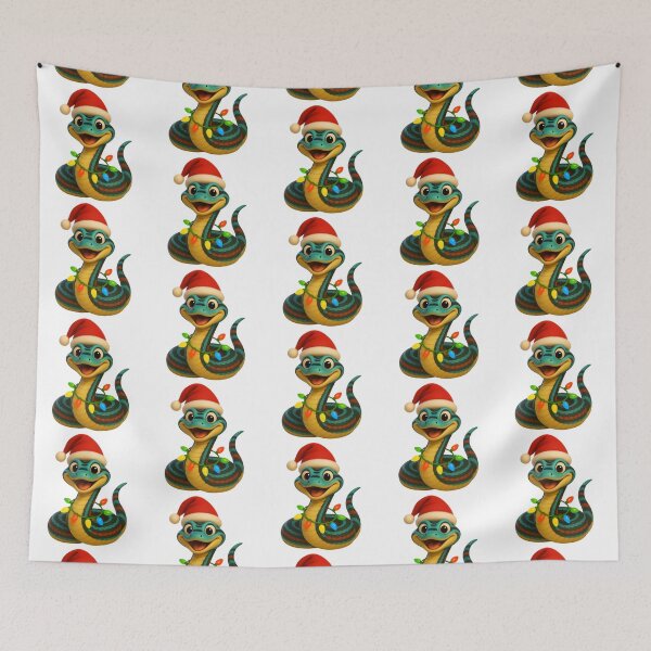 Item preview, San Francisco Garter Snake Christmas designed and sold by Sillytoe.