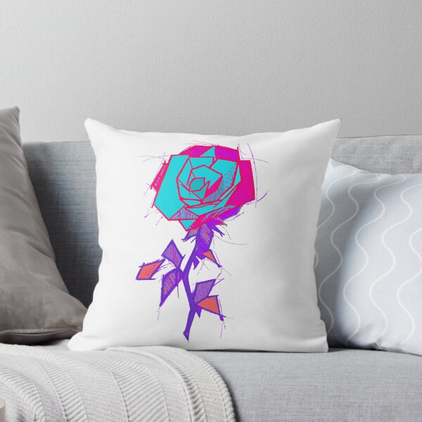 Item preview, Neon Geometric Rose designed and sold by chiwuls.