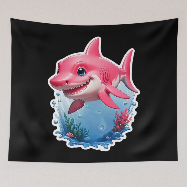 Item preview, Pink Shark designed and sold by TondaDasilva.