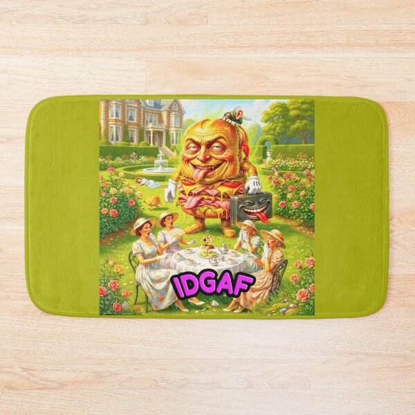 Item preview, IDGAF Funny Burger Surreal Dark designed and sold by OmniaGlobal.