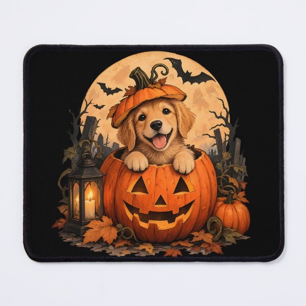 Item preview,  Halloween Golden Retriever designed and sold by Petsthetic.