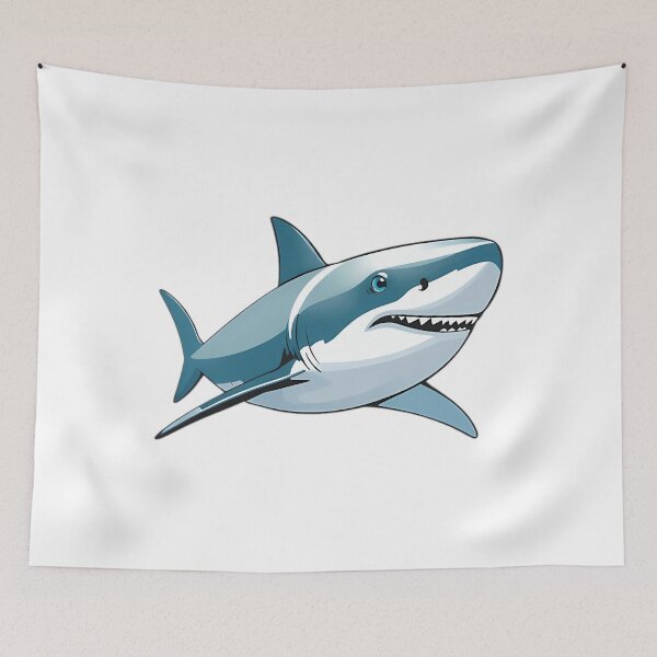 Item preview, Great White Shark Transparent Decal - Ocean Lover Gift designed and sold by TondaDasilva.
