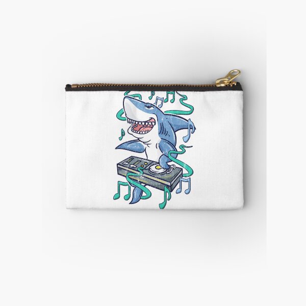 Item preview, Funny Shark Dj - Party Dance Club - Disk Jockey Edm Music designed and sold by TondaDasilva.