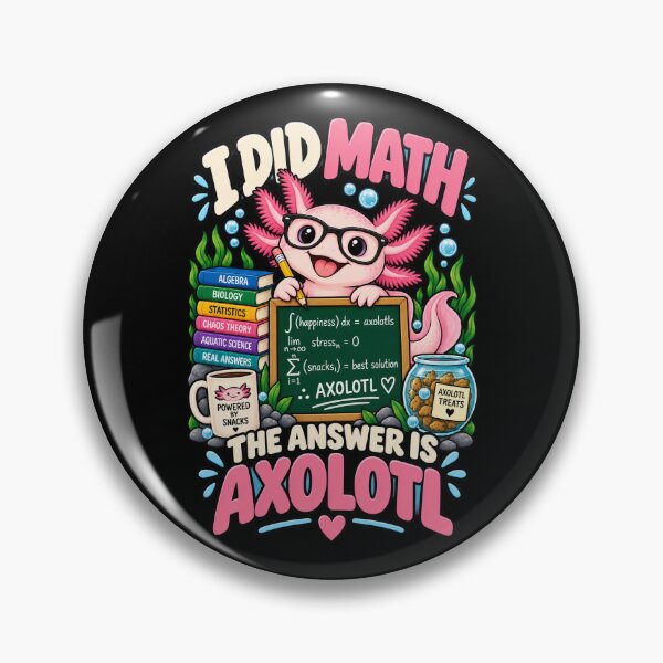 Item preview, I Did Math The Answer Is Axolotl .. Funny Math Animal designed and sold by Ridaelb.