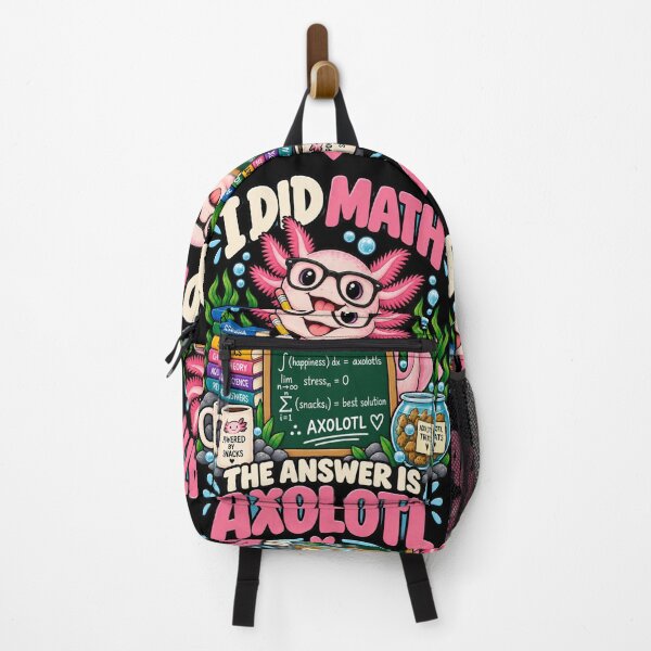 Item preview, I Did Math The Answer Is Axolotl .. Funny Math Animal designed and sold by Ridaelb.