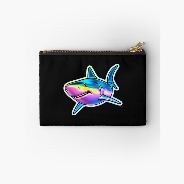 Item preview, Iridescent Great White Shark Vinyl Sticker designed and sold by TondaDasilva.