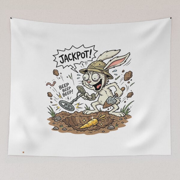 Item preview,  Funny Bunny Metal Detector Jackpot  designed and sold by jeshands.