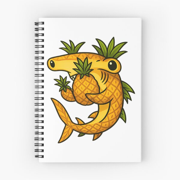 Item preview, Fruit Pineapple Shark Vinyl Sticker  Water-Resistant  5-Inch Cute Aesthetic Decals designed and sold by TondaDasilva.